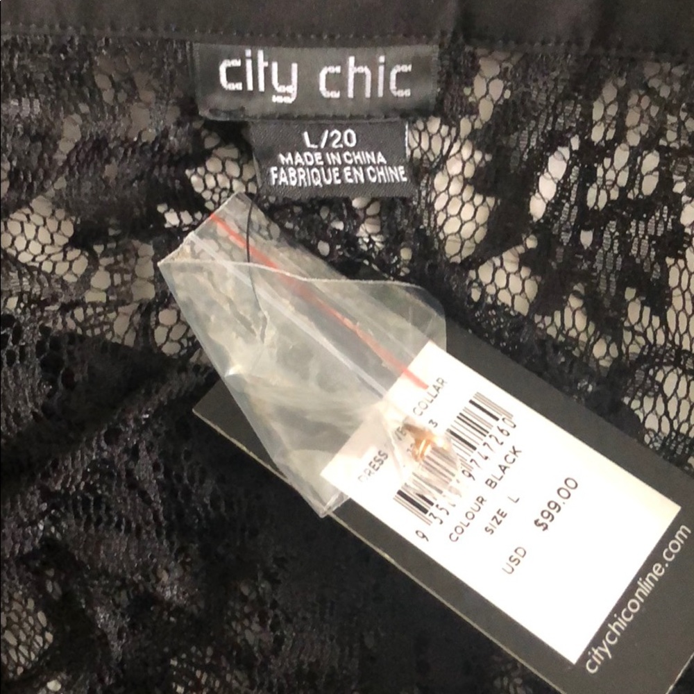 Black lace dress - Picture 5 of 5